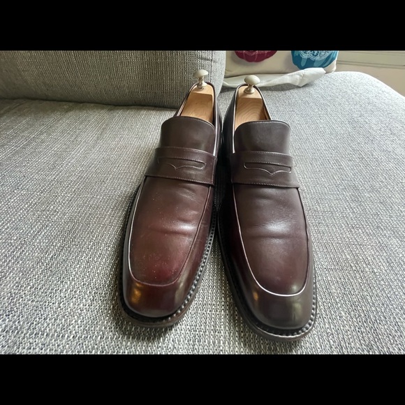 Cole Haan Collection Brown Leather Men’s Penny Loafers Dress Shoes Size 13 M - Picture 5 of 13